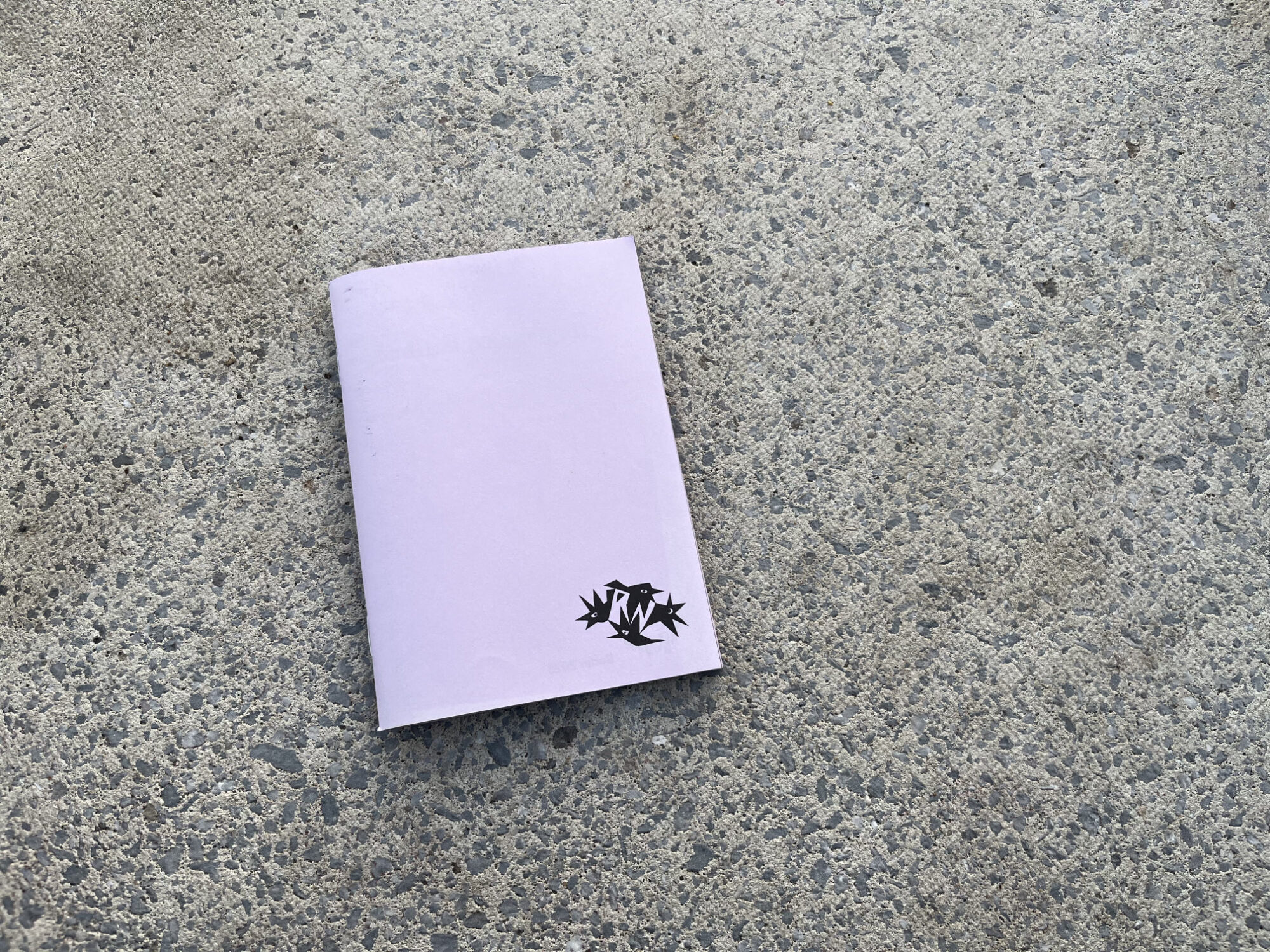 a lilac song book with tiny bird illustrations